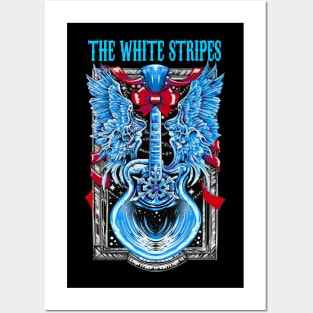 WHITE STRIPES BAND Posters and Art